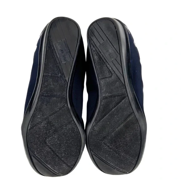Anne Klein Sport Navy Travel Wedge Pumps Size 8 - Picture 5 of 6